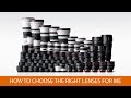 How to Choose The Right Lenses For Me