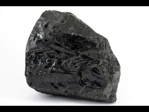 ブラックトルマリン(電気石) 原石 854g / Tourmaline / Schorl