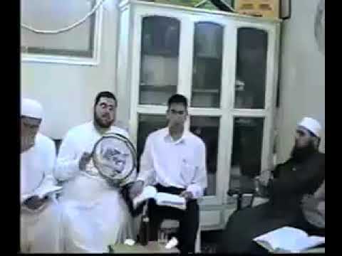 فضيلة الشيخ محمد وحيد بحلاق رحمه الله تعالى وغفر له ولجميع علمائنا وشهدائنا والمسلمين في منزله 