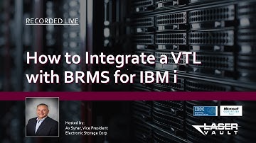 How to Integrate a VTL with BRMS for IBM i Backups