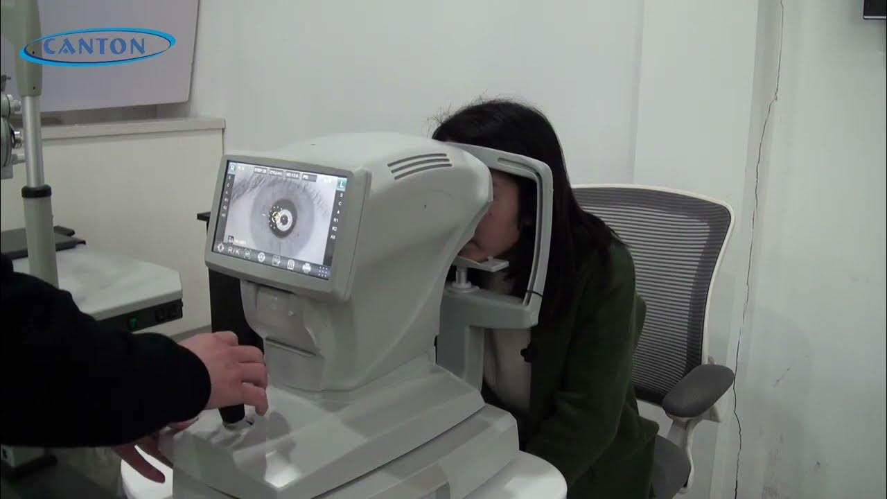 How To Use RMK800 Auto RefractoKeratometer YouTube