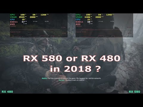 RX 580 vs RX 480 , Tested in 15 Games | 2018