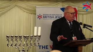 Rt Hon Lord Pickles at the Board of Deputies Chanukah Reception 2018