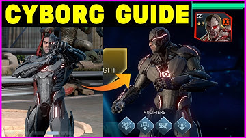 How To Beat Boss Cyborg This Is Magic Solo Raids Injustice 2 Mobile