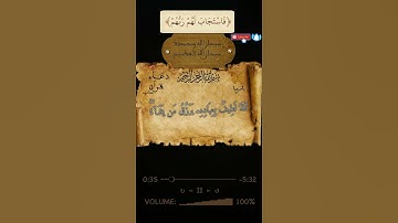 صباح الخير والاطمئنان قرآن كريم 🫀🌹