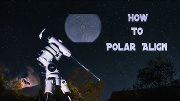 Sky-Watcher EQM-35 PRO - Polar Alignment Tutorial