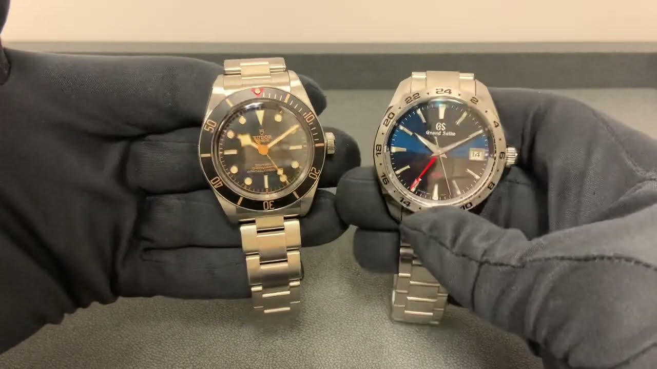 How Do They Wear? (Tudor Black Bay 58 vs. Grand Seiko SBGN005) - YouTube