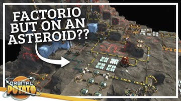 MINING AND BUILDING ON AN ASTEROID!! - Facteroids - Factory Builder and Automation Game