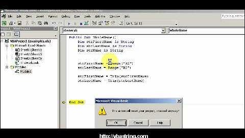 VBA Concatenate Example PT1
