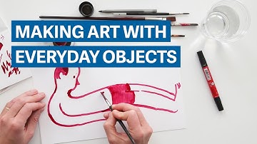 Making art with everyday objects