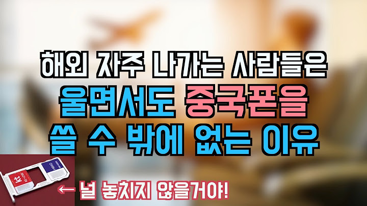 장기간 해외여행에 적합한 폰은 무엇일까??(내가 중국폰을 쓰는 이유 3가지)