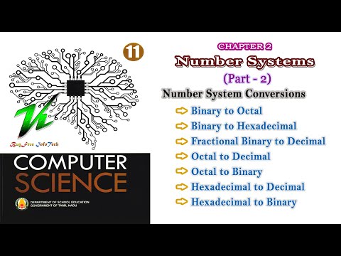 Chapter 2 (Part 2) | Number System Conversions | 11th Computer Science ...
