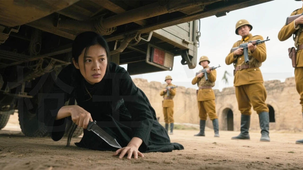 村姑藏身車底潛入敵營，突然殺出，消滅日軍一個營   ⚔️  抗日  MMA | Kung Fu