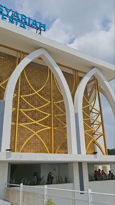 Masjid BSI bakauheni salah satu icon kota lampung 💖 #menarasiger   #wisatareligi
