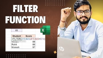 Filter Function in Excel | Amazing Excel Function | Daily Use Excel Function | Excel Function Series