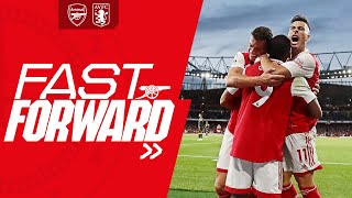 Fast Forward | Arsenal vs Aston Villa (2-1) | Goals, skills, tweets and more!