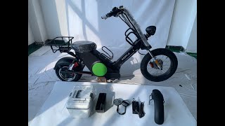 Koppla Golf Scooter unboxing and assembling. #golfscooter #koppla #golfcarts #golfmotorcycle