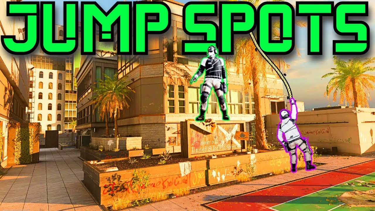 BEST JUMPSPOTS + LINES OF SIGHT ON EMBASSY (MW2 RANKED PLAY) : r