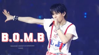 [4k]240518 TREASURE REBOOT IN HONGKONG 'B.O.M.B ' YOSHI FOCUS