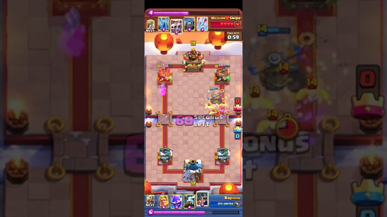 Clash royale 2022.01.17 Raphou vs Hicham Snipe
