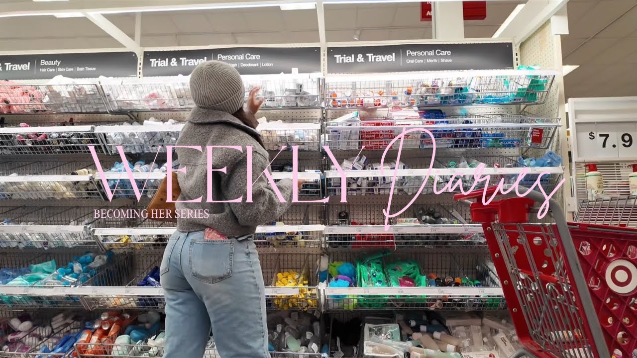 Weekly Vlog| Target Hygiene Haul, Friends & 2026 Brand Prep