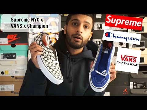 champion supreme shoes