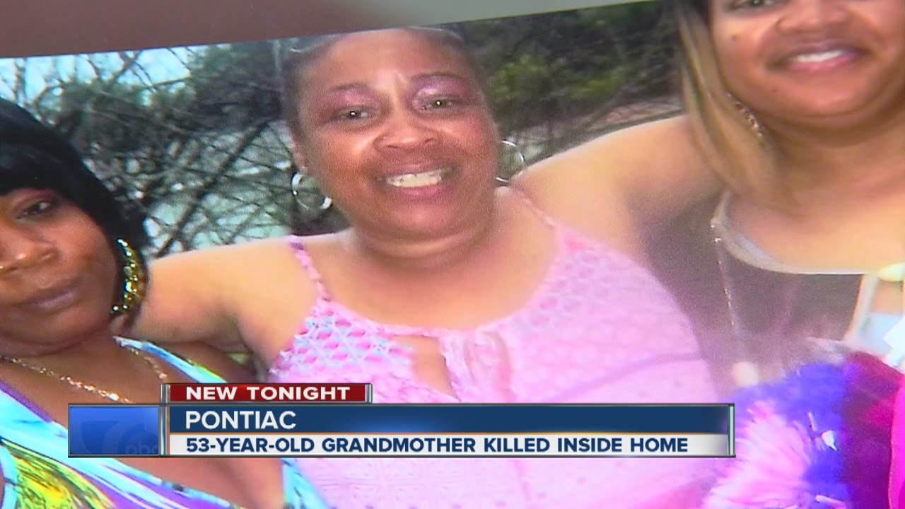 Grandmother murdered in Pontiac YouTube