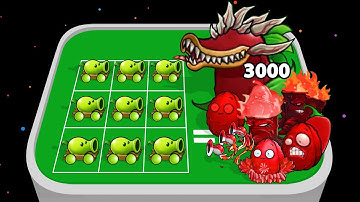 PVZ Fusion MOD (Game 01.3) Merge Plants vs. Zombies Evolution Gameplay, Android Games Merge Battles