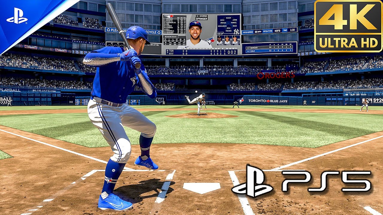 MLB The Show 23   PS5 4K 60FPS Gameplay