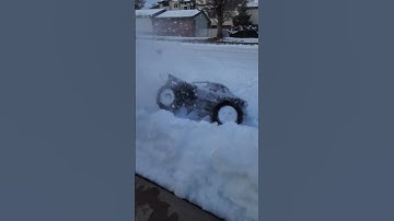 Outcast 8s Attacking The Snow! #shorts #arrma #rccars