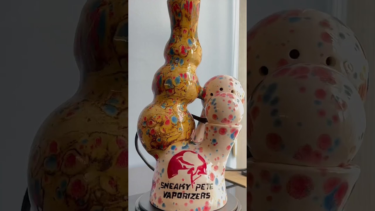 Closer Look At My Custom Vapbong 🔎🎨 