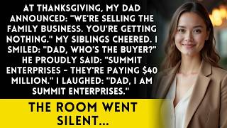 At Thanksgiving, My Dad Announced We're Selling the Family Business   You're Getting Nothing