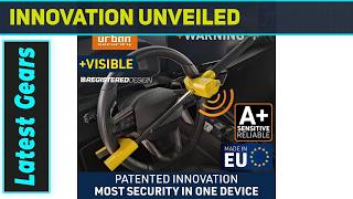 URBAN UR978Y Double Security Steering Wheel Lock Best Anti Theft Car Protection