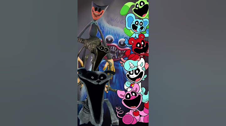 nightmare huggy wuggy, catnap,dog day vs all Poppy playtime #huggywuggy #god_the_gogeta #poppy