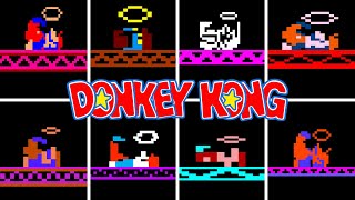 😵 Mario DIES in every Donkey Kong version (+ All Game Over screens)