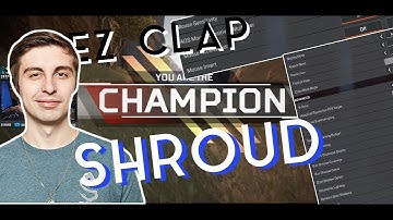 HOW SHROUD PLAYS APEX literally shroud