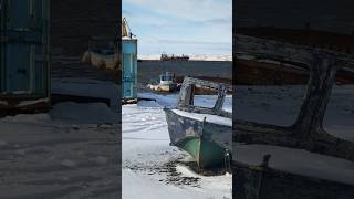 Город Анадырь Чукотка 9 октября 2024 года Уже не первый снег Дальний Восток Арктика