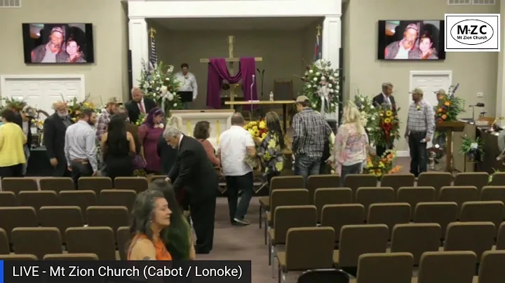 Barry Weathers Celebration of Life at Mt Zion Chur...
