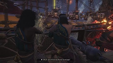 SKULL AND BONES - Barge vs Brigantine Hostile Takeover