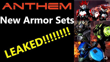 Anthem News | New Armor Sets Leaked!!!