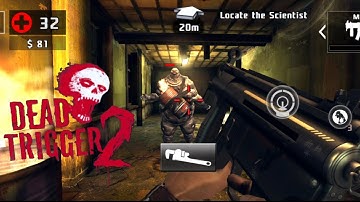 Dead Trigger 2 | Big Zombie Attacks Gan Shoot | Mission 1 | Part #2| NShift Gaming