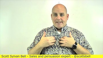 How to sell more by removing skepticism [SALES SABOTAGE] Scott Sylvan Bell