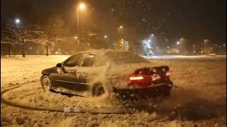 Wham! - Last Christmas | Exotic and Legendary cars snow drifting