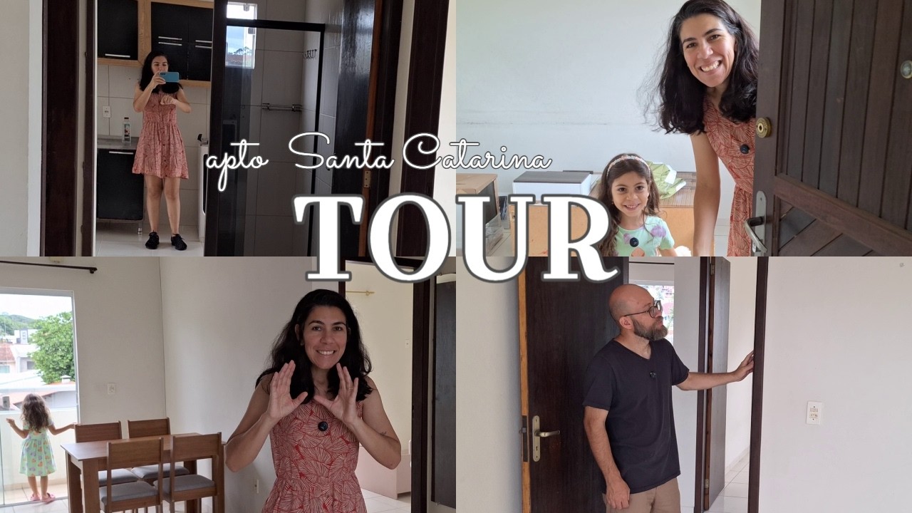 TOUR PELO APARTAMENTO | SANTA CATARINA