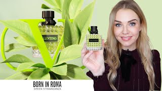 NEW VALENTINO BORN IN ROMA GREEN STRAVAGANZA PERFUME REVIEW  | Soki London