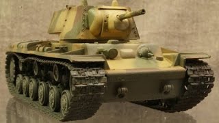 【模型】Kv-1 1/72　1941年　ソビエト重戦車【EASY MODEL　36275】