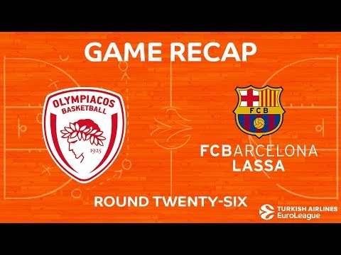 Highlights: Olympiacos Piraeus - FC Barcelona Lassa