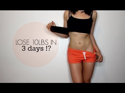 HOW TO LOSE 10 POUNDS IN 3 DAYS