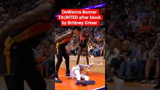 🤐 Brittney Griner TAUNTS DeWanna Bonner after REJECTION | WNBA women's basketball NBA #shorts #short