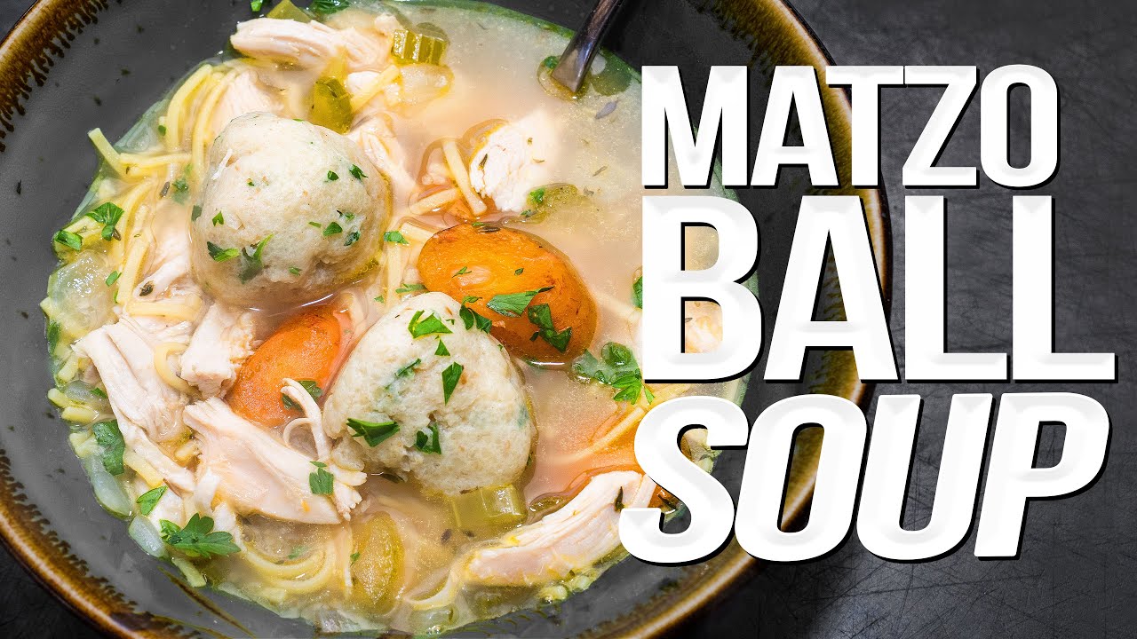 EASY MATZO BALL SOUP RECIPE (THE COMFORT FOOD OF MY PEOPLE !) SAM THE